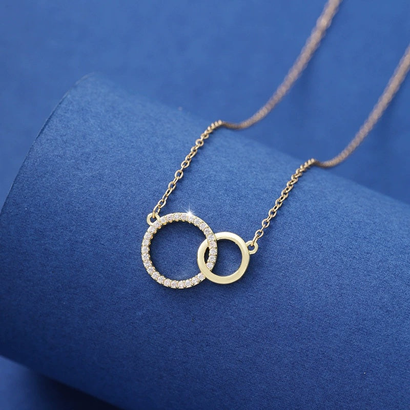 Collier Double Anneau — Double Ring Necklace