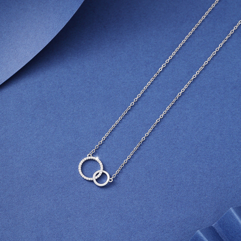 Collier Double Anneau — Double Ring Necklace